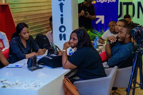 digiTrybe members reviewing search results and marketing updates on their phones
