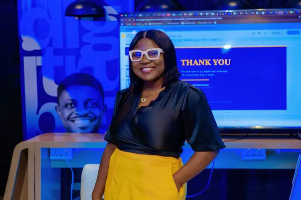 digiTrybe training session in Nigeria where marketers review Google Ads campaign settings